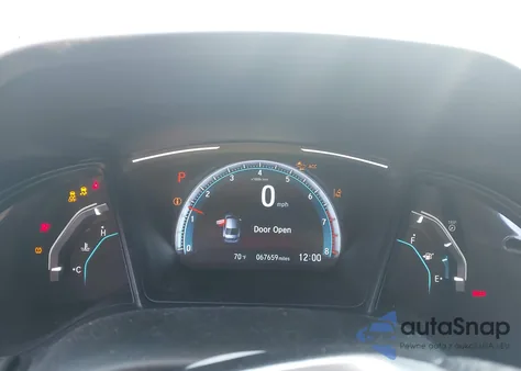 2019 Honda Civic Lx из США, поврежденный, VIN 2HGFC2F6XKH571469